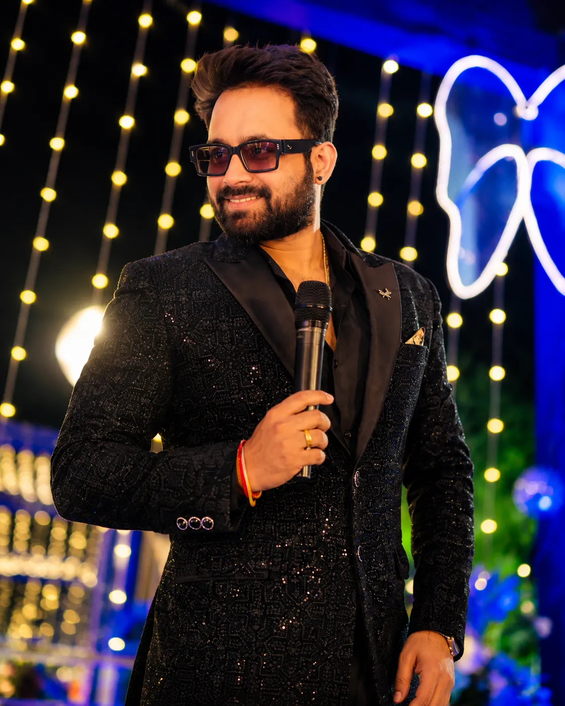 Anchor Sourabh Shandilya on stage 12