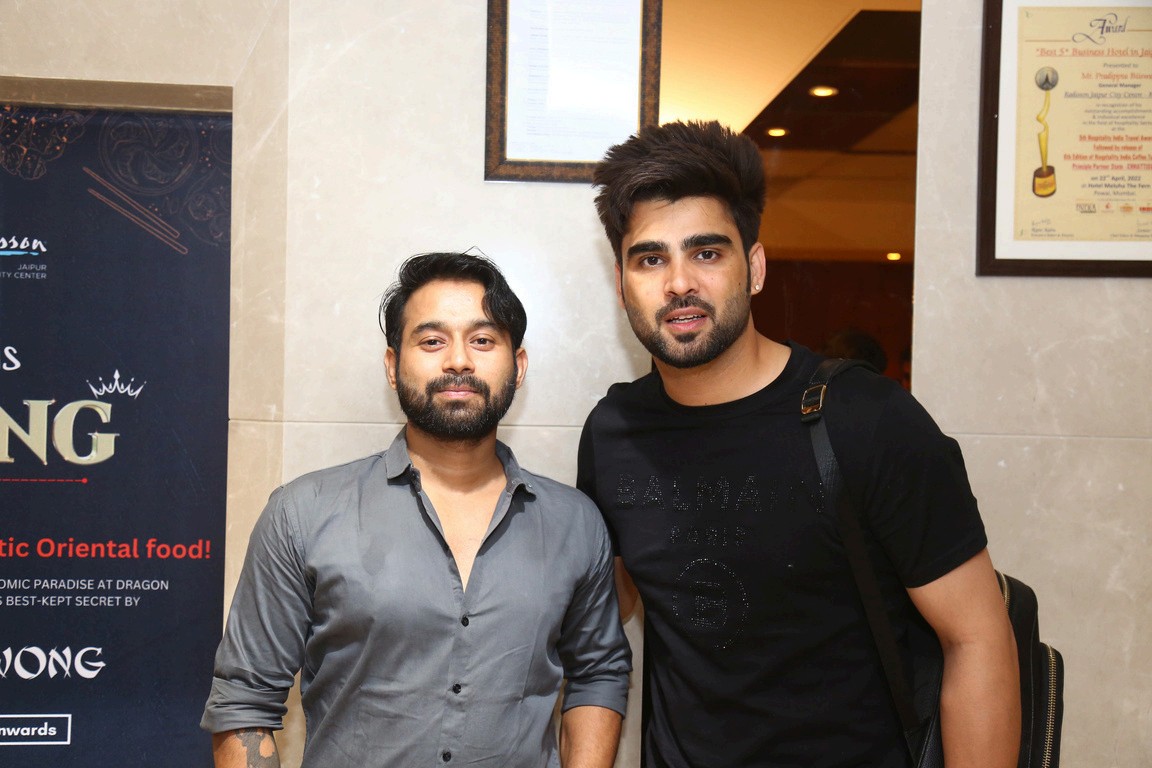 Sourabh Shandilya with a celebrity guest 11