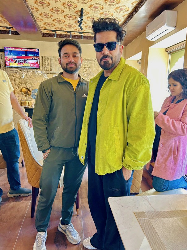 Sourabh Shandilya with a celebrity guest 6